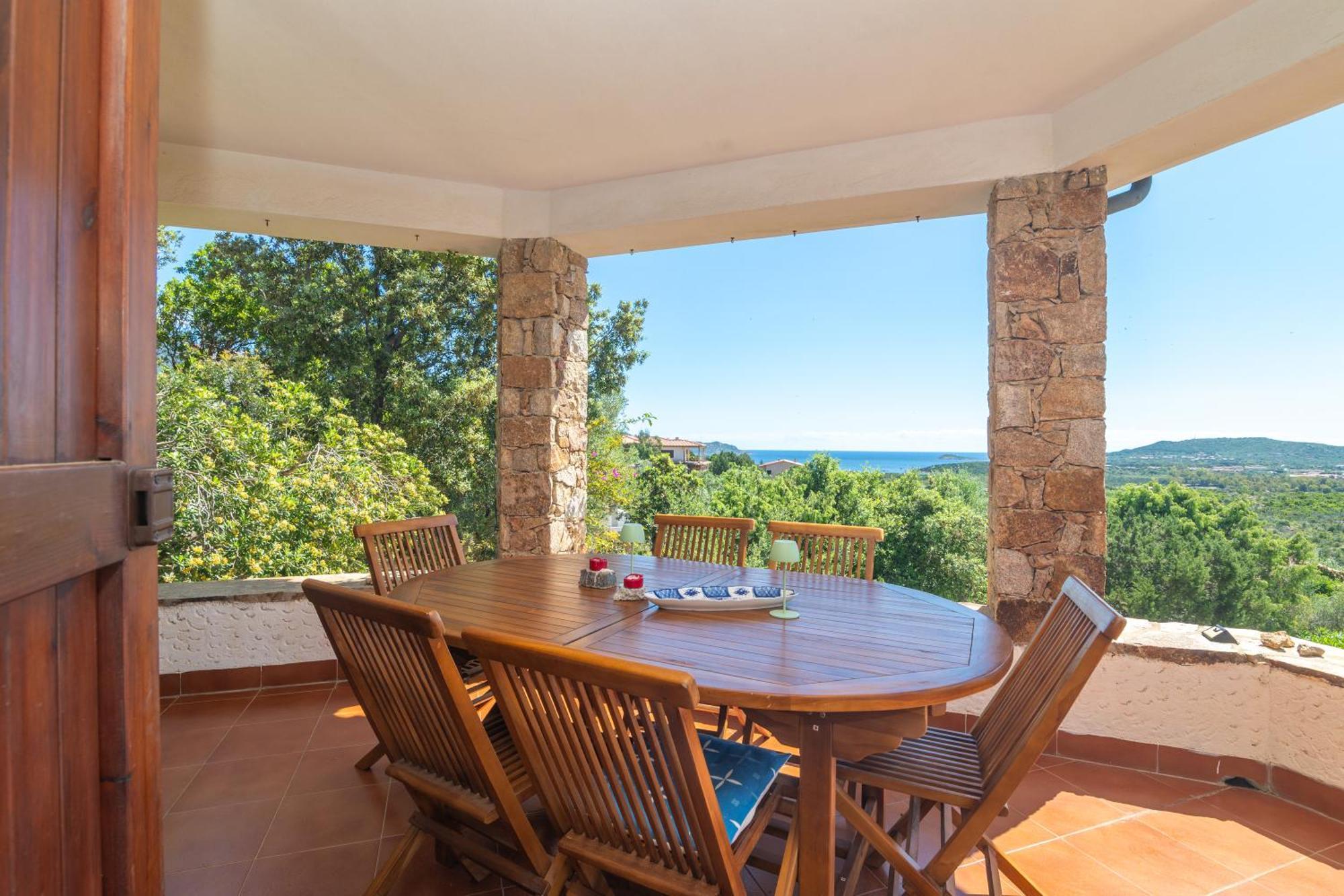 Villa Vista Mare Cala Ginepro Punta Molara Esterno foto