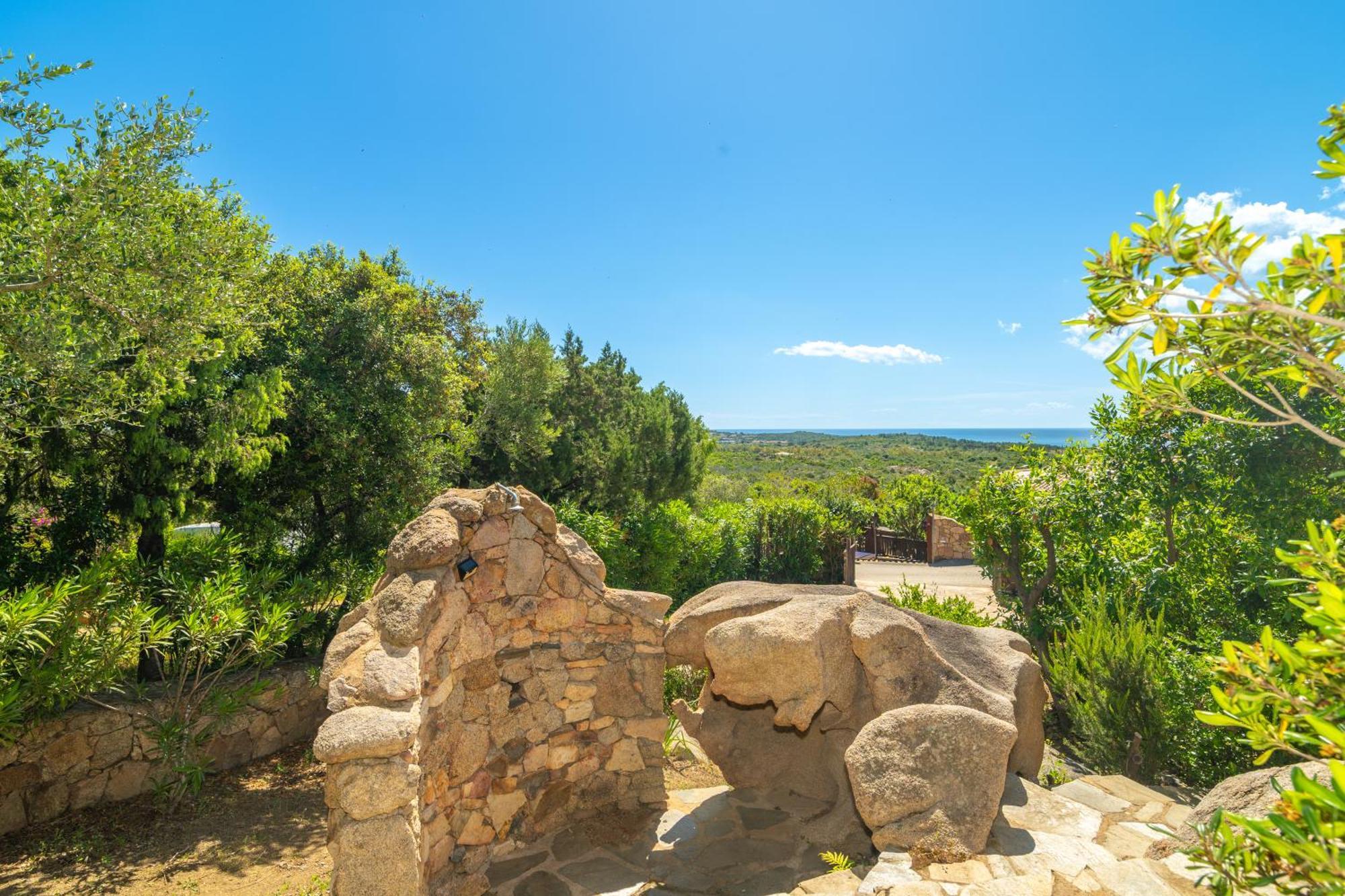 Villa Vista Mare Cala Ginepro Punta Molara Esterno foto