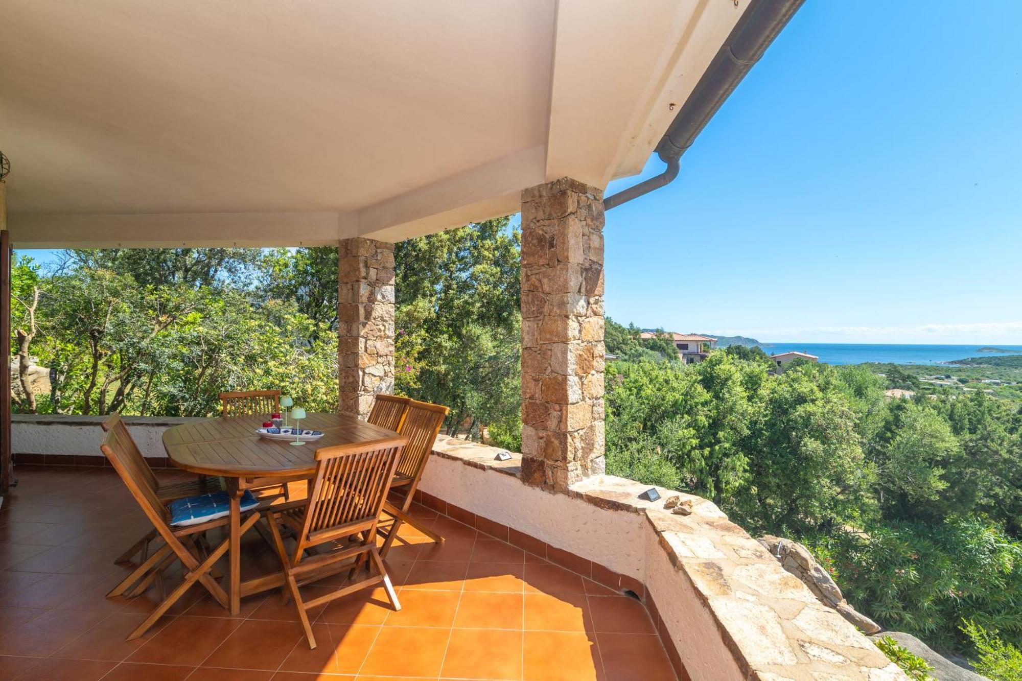 Villa Vista Mare Cala Ginepro Punta Molara Esterno foto